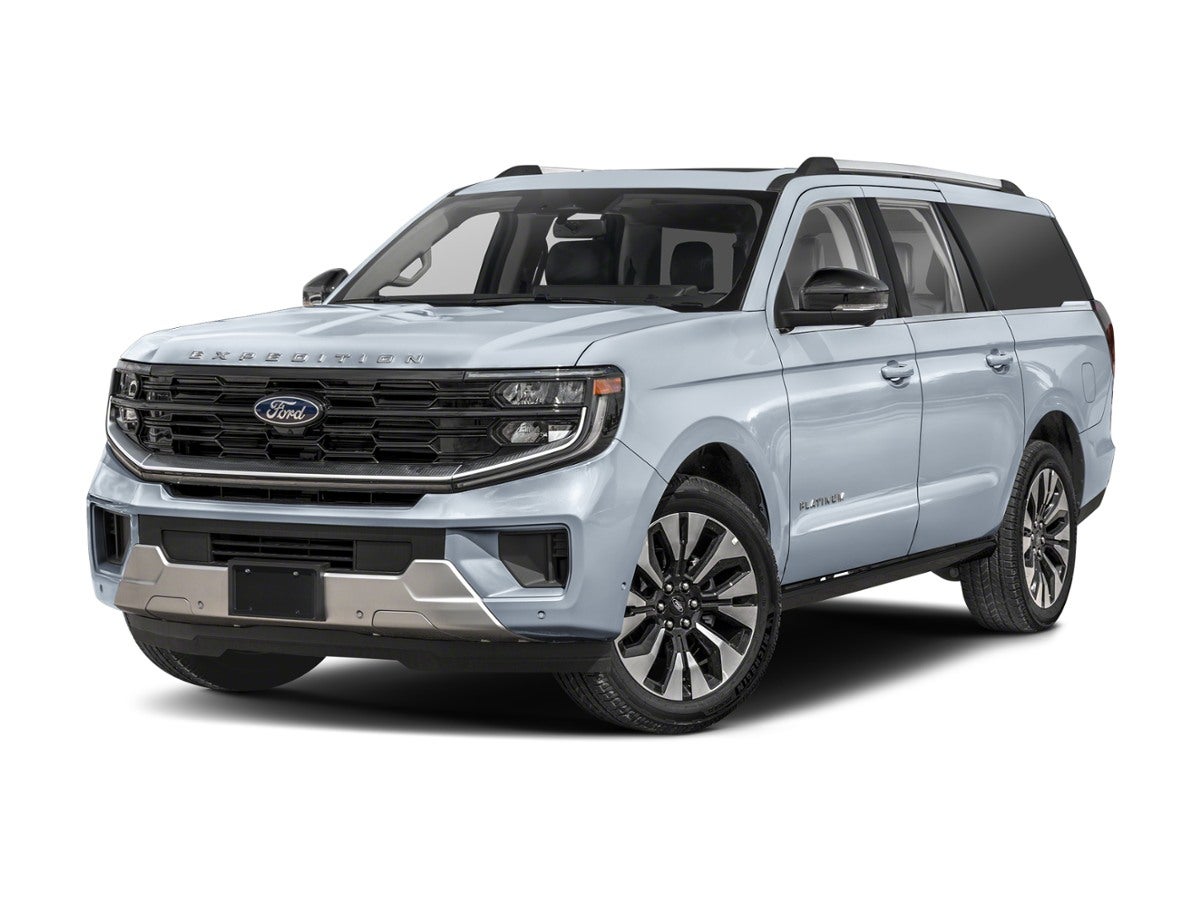 2026 Ford Expedition Max Active in Stone Blue Metallic — front three-quarter view