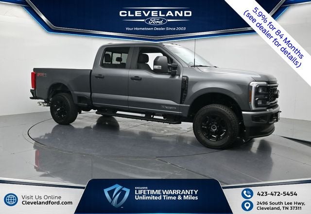 2026 Ford F-250SD XL in Gray Metallic — front three-quarter view