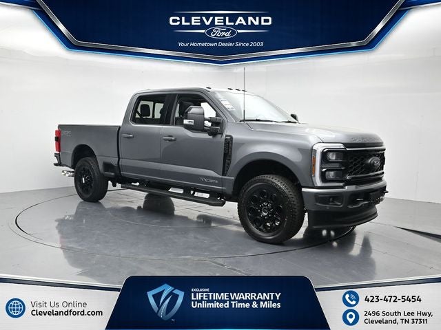 2026 Ford F-250SD Lariat in Carbonized Gray Metallic — front three-quarter view