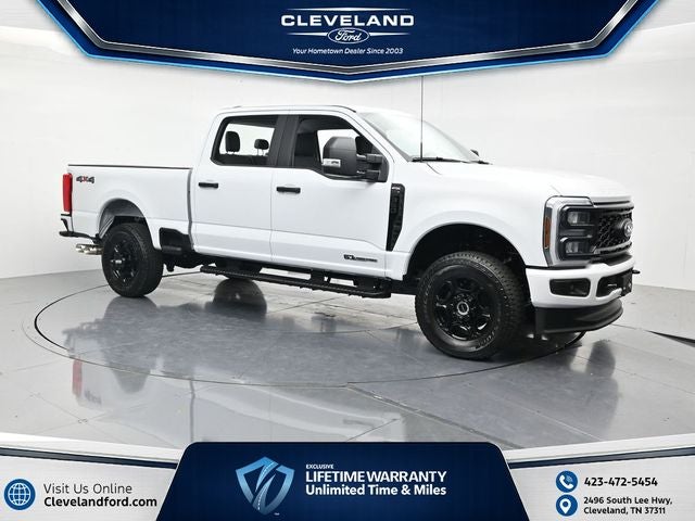 2026 Ford F-350SD XL in Oxford White — front three-quarter view
