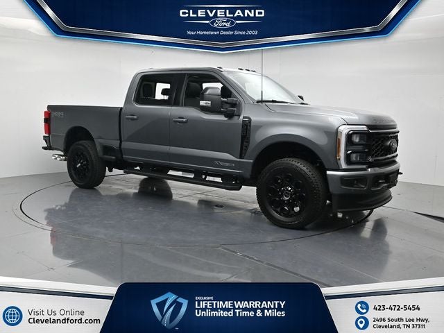 2026 Ford F-350SD Lariat in Carbonized Gray Metallic — front three-quarter view