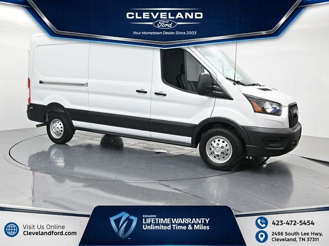 2026 Ford Transit-350 Base in Oxford White — front three-quarter view