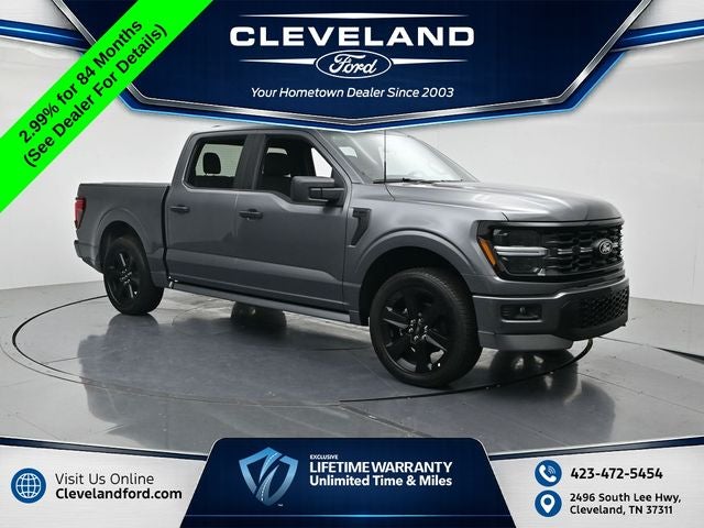 2026 Ford F-150 STX LOBO in Carbonized Gray Metallic — front three-quarter view