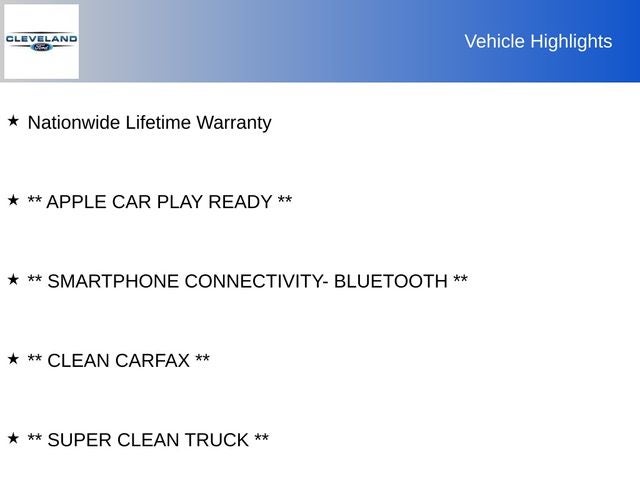 2023 Ford F-150 — interior view