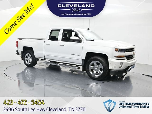 2016 Chevrolet Silverado 1500 LT LT2 in Summit White — front three-quarter view