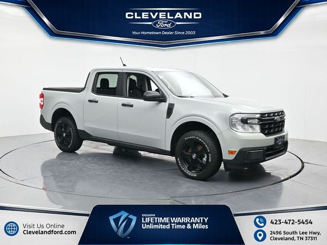 2022 Ford Maverick XL in Cactus — front three-quarter view